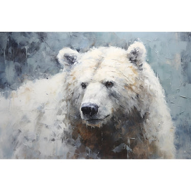 Polar Bear Oil Canvas